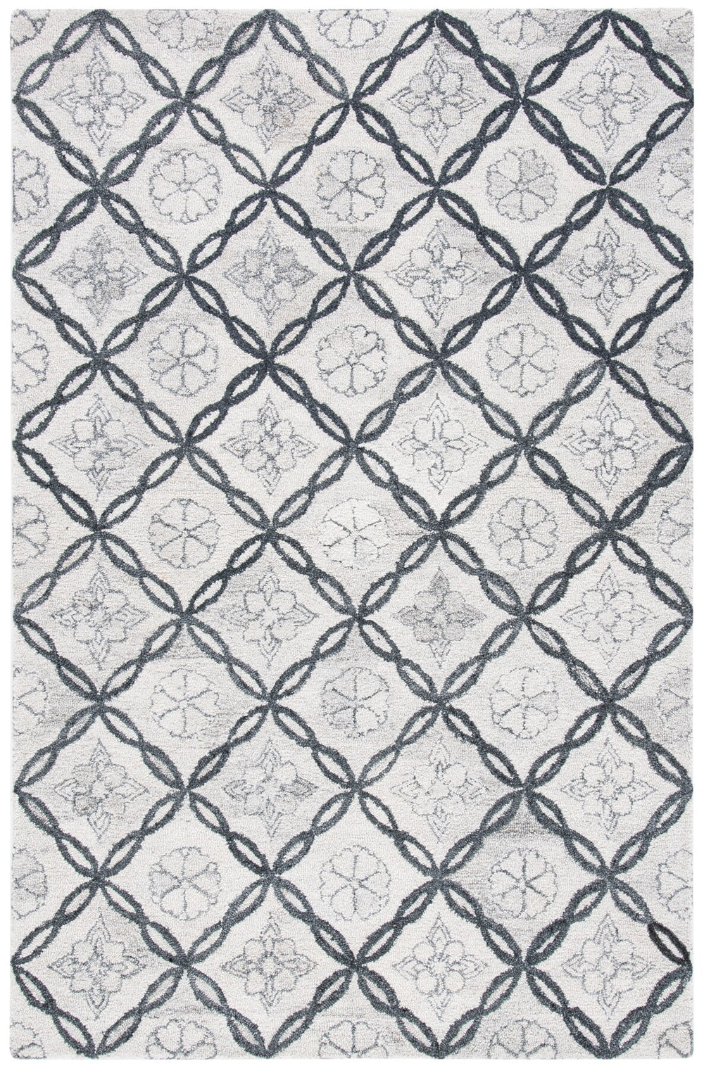 Safavieh Marquee 118 Hand Tufted 90% Recycled Polyester and 10% Wool Transitional Rug MRQ118A-8