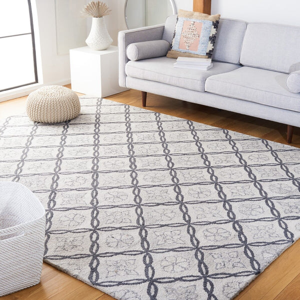Safavieh Marquee 118 Hand Tufted 90% Recycled Polyester and 10% Wool Transitional Rug MRQ118A-8