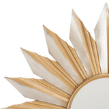 Safavieh Bianca Sunburst Mirror in Gold