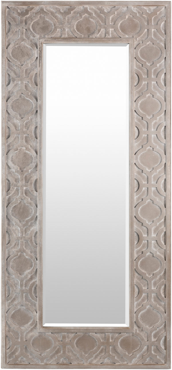 Madagascar MRR-1011 Traditional Manufactured Wood Mirror MRR1011-7535  Manufactured Wood 75"H x 35"W