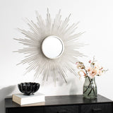 Safavieh Madilyn Sunburst Mirror in Champagne