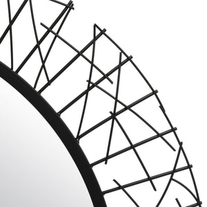 Elsie Contemporary Decorative Mirror with Intricate Geometric Design - Perfect Focal Point for Home