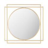 Resser Mirror in Gold