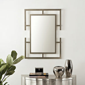 Safavieh Gorla Mirror in Silver MRR1054A