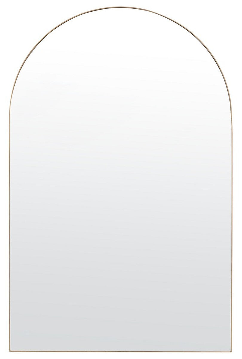 Jinla Mirror - Elegant Arched Gold Accent for Small Spaces, Timeless Design, 20.3" x 31.8" Size