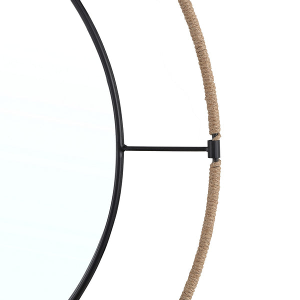 Safavieh Demson Mirror in Black MRR1058A