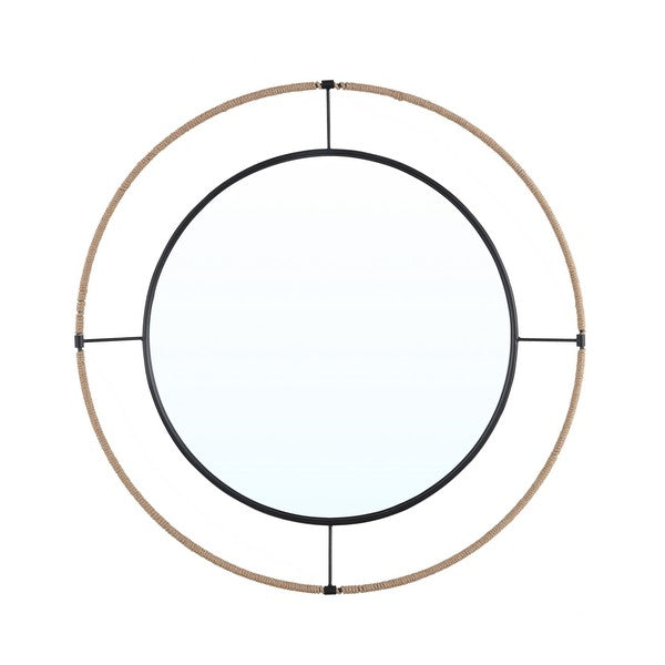 Safavieh Demson Mirror in Black MRR1058A