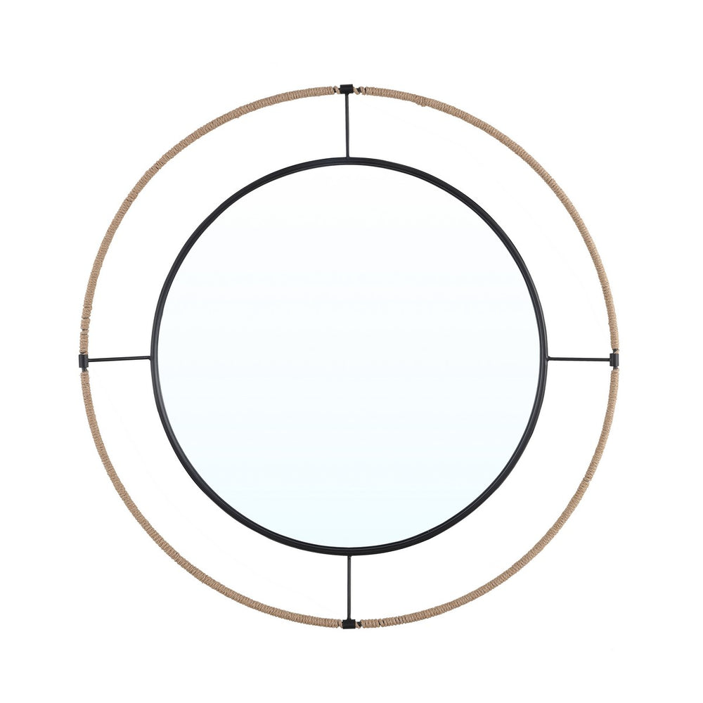 Safavieh Demson Mirror in Black MRR1058A