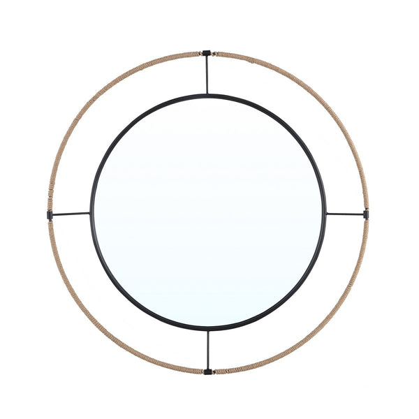 Safavieh Demson Mirror in Black MRR1058A