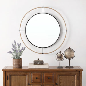 Safavieh Demson Mirror in Black MRR1058A