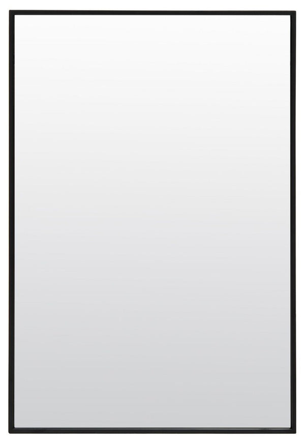 Yesmi Mirror - Elegant Black Framed Rectangular Design for Bedroom or Grand Entryway Décor - 24"x36"
