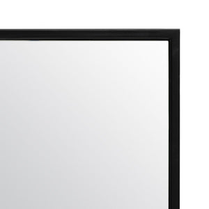 Cala Floor-Length Mirror – Elegant Black Frame for Outfit Check, Seamless Style, No Assembly Needed