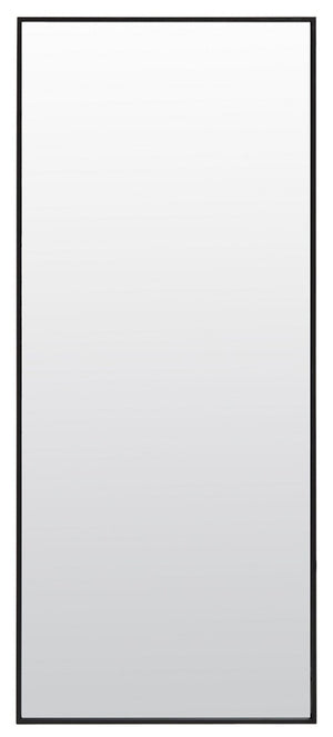 Cala Floor-Length Mirror – Elegant Black Frame for Outfit Check, Seamless Style, No Assembly Needed