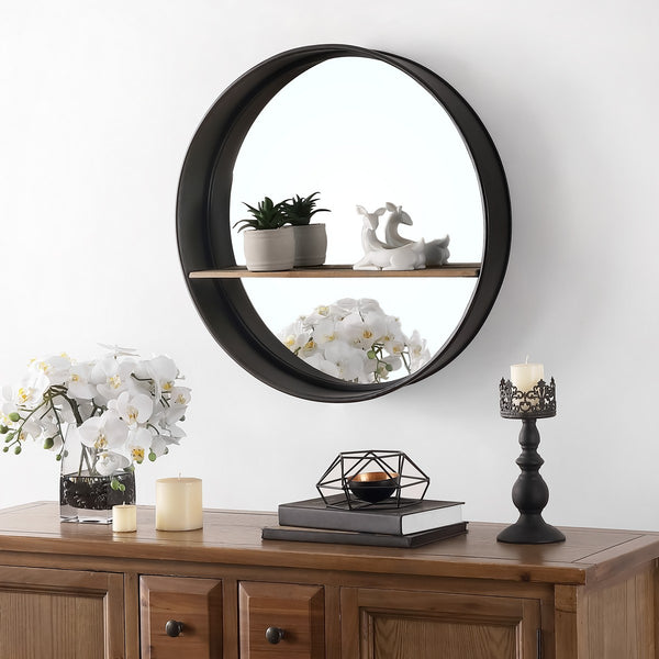 Safavieh Bonni Mirror in Black MRR1063A