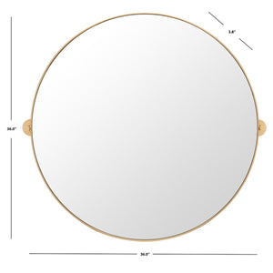 Safavieh Eldia Mirror Gold Wood/Metal MRR2000A