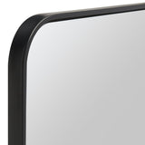 Safavieh Delinah Mirror Black Wood/Metal MRR2001A