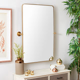 Safavieh Delinah Mirror Gold Wood/Metal MRR2001C