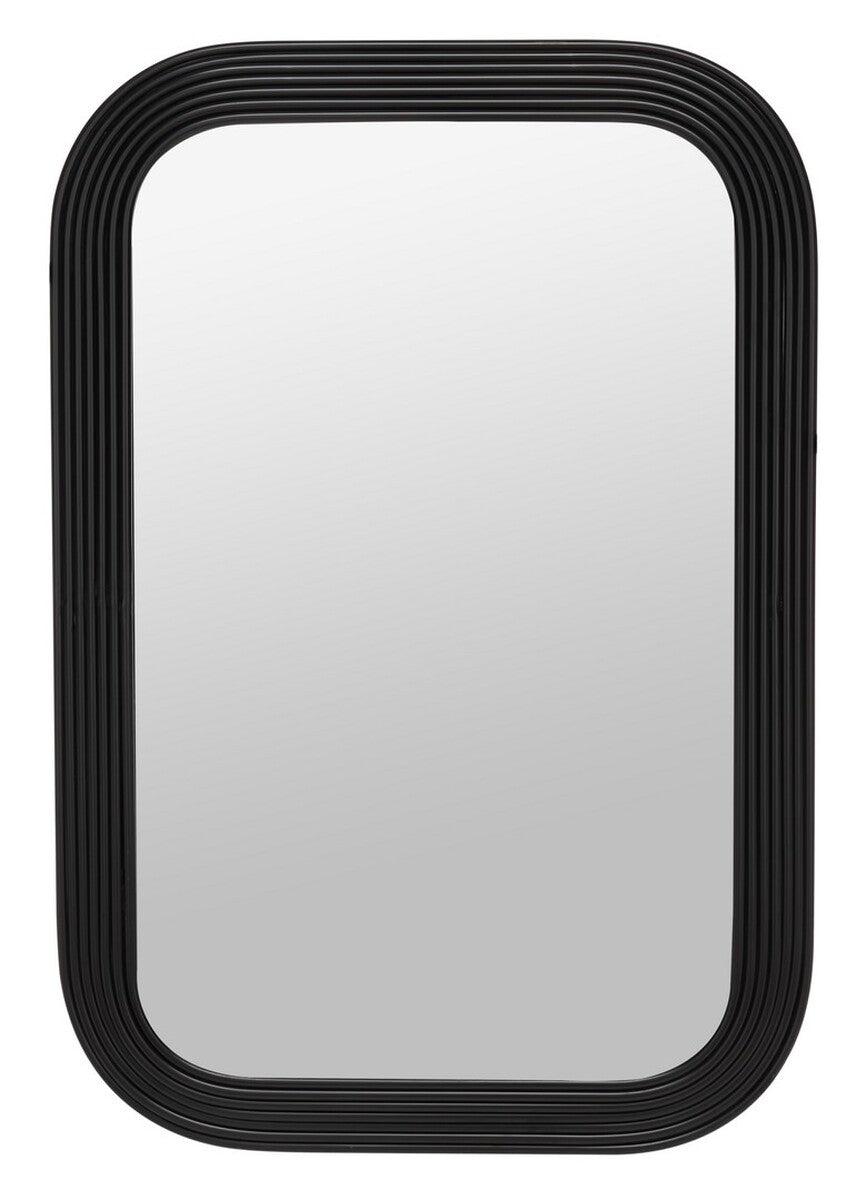 Safavieh Ahna Mirror Black Wood/Metal MRR2003A
