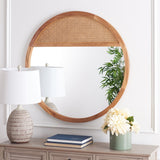 Safavieh Derby Mirror  Natural Elm/Glass MRR2013B