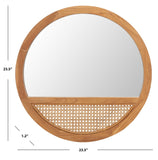 Safavieh Deonna Mirror Natural Elm/Glass MRR2014B