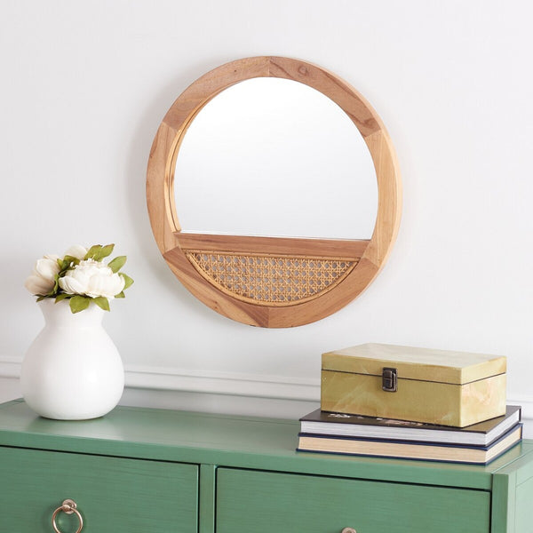 Safavieh Padma Mirror Natural Elm/Glass MRR2015B