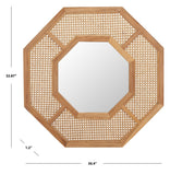 Safavieh Jarvie Mirror Natural Elm/Glass MRR2017B