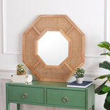 Safavieh Jarvie Mirror Natural Elm/Glass MRR2017B