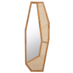 Safavieh Jalen Mirror Natural Elm/Glass MRR2018B