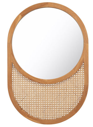 Safavieh Danya Mirror Natural Elm/Glass MRR2019B