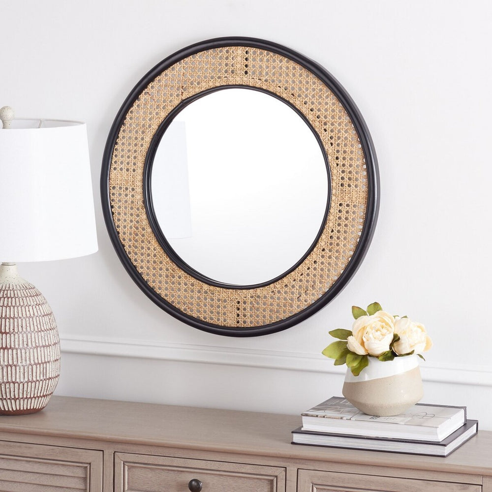 Safavieh Byleth Mirror Black Pine / Glass MRR2021A