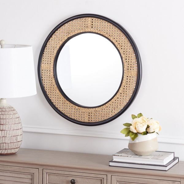 Safavieh Byleth Mirror Black Pine / Glass MRR2021A