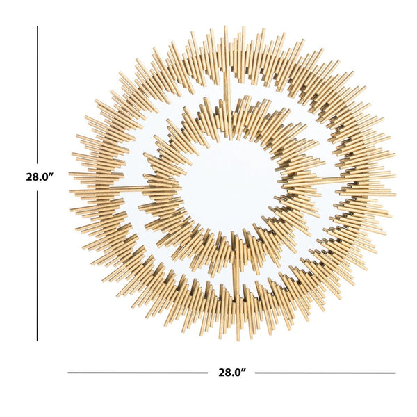 Safavieh Kalani Mirror in Gold Foil