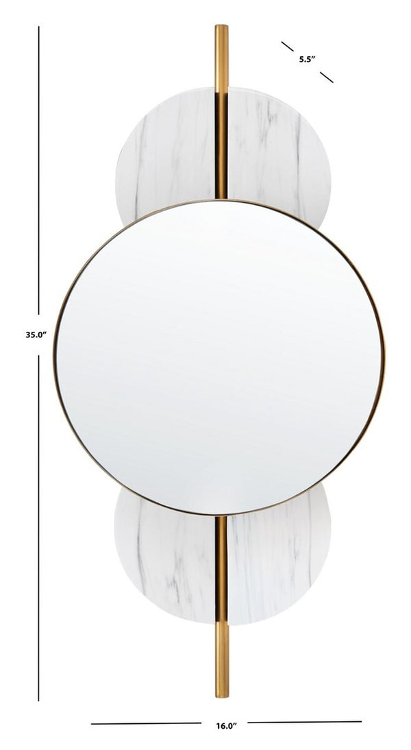 Safavieh Lavelle Mirror Gold Iron/Glass MRR3048A