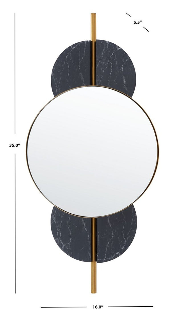 Safavieh Lavelle Mirror Gold Iron/Glass MRR3048B