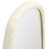 Safavieh Raelee, 24 Inch, Ivory, Aluminum/Mdf Mirror Ivory Aluminum/Mdf/ Felt / Cleat /Pine MRR3068A