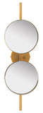 Safavieh Ileva, 7.25 Inch, Gold, Iron Mirror Gold Iron/Mdf/Felt/Pine MRR3073A