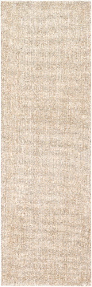 Messina MSN-2300 Modern Wool, Recycled PET Yarn Rug MSN2300-268 Ivory, White 75% Wool, 25% Recycled PET Yarn 2'6" x 8'