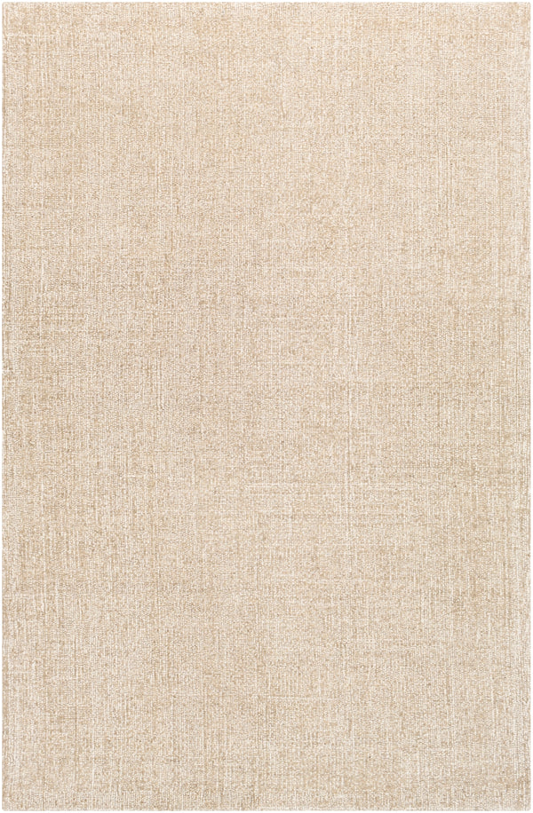 Messina MSN-2300 Modern Wool, Recycled PET Yarn Rug MSN2300-576 Ivory, White 75% Wool, 25% Recycled PET Yarn 5' x 7'6"