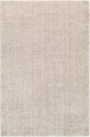 Messina MSN-2302 Modern Wool, Recycled PET Yarn Rug MSN2302-912 Medium Gray, White 75% Wool, 25% Recycled PET Yarn 9' x 12'