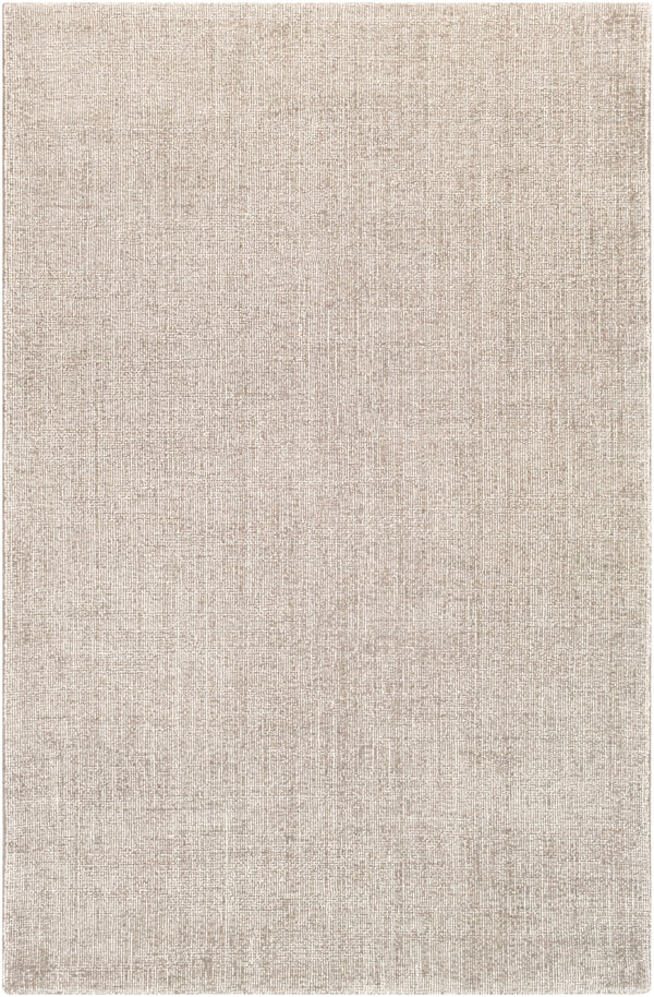 Messina MSN-2302 Modern Wool, Recycled PET Yarn Rug MSN2302-912 Medium Gray, White 75% Wool, 25% Recycled PET Yarn 9' x 12'