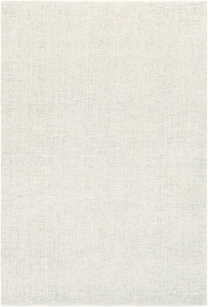 Messina MSN-2304 Modern Wool, Recycled PET Yarn Rug MSN2304-912 Medium Gray, White 75% Wool, 25% Recycled PET Yarn 9' x 12'