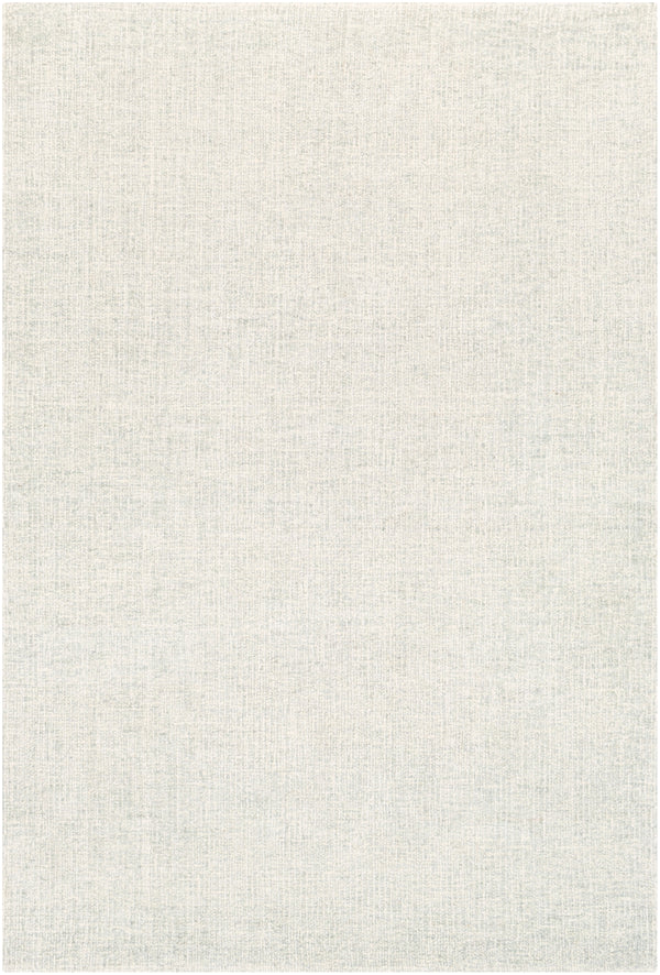 Messina MSN-2304 Modern Wool, Recycled PET Yarn Rug MSN2304-912 Medium Gray, White 75% Wool, 25% Recycled PET Yarn 9' x 12'