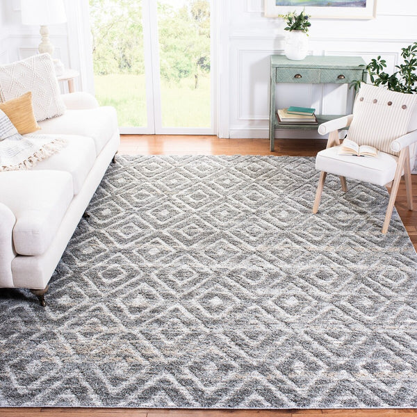 Safavieh Msr0782 Lucia Shag Power Loomed Polypropylene Pile Shag & Flokati Rug MSR0782H-9