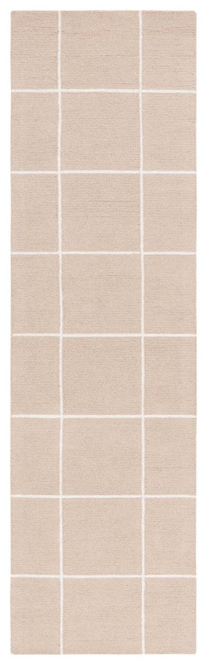 Safavieh Msr3363 Micro Loop Geometric Hand Tufted Rug Beige / Ivory MSR3363A-8