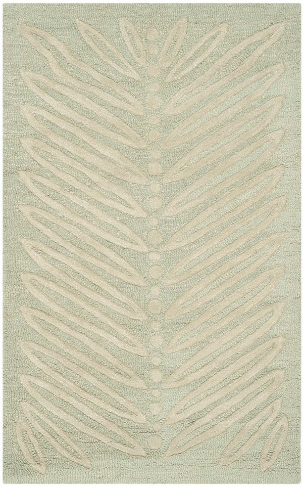 Safavieh Chevron Leaves Hand Tufted 70% Wool and 30% Viscose Rug MSR3612D-3