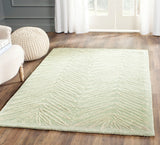 Safavieh Chevron Leaves Hand Tufted 70% Wool and 30% Viscose Rug MSR3612D-3