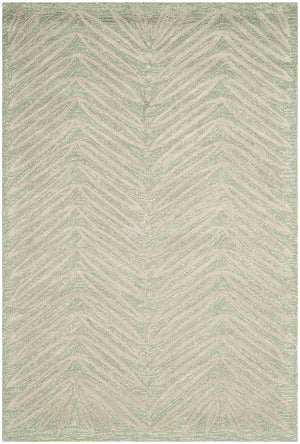 Safavieh Chevron Leaves Hand Tufted 70% Wool and 30% Viscose Rug MSR3612D-3