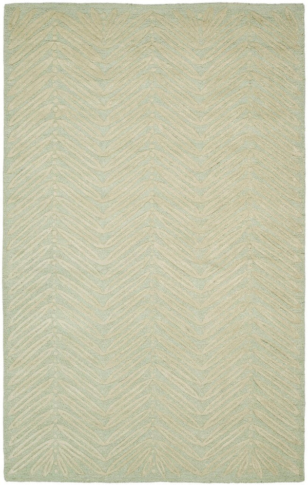 Safavieh Chevron Leaves Hand Tufted 70% Wool and 30% Viscose Rug MSR3612D-3