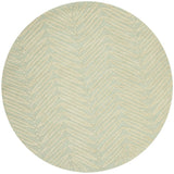 Safavieh Chevron Leaves Hand Tufted 70% Wool and 30% Viscose Rug MSR3612D-3