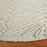 Safavieh Chevron Leaves Hand Tufted 70% Wool and 30% Viscose Rug MSR3612D-3